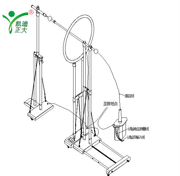 35KV驗(yàn)電器試驗(yàn)裝置（遙控型）組裝及試驗(yàn)接線(xiàn)方法