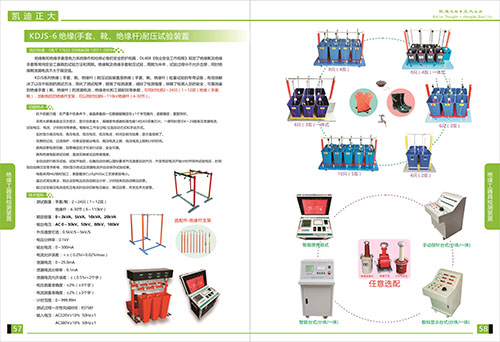 《2018產(chǎn)品選型手冊開始發(fā)行了》絕緣工器具檢測裝置